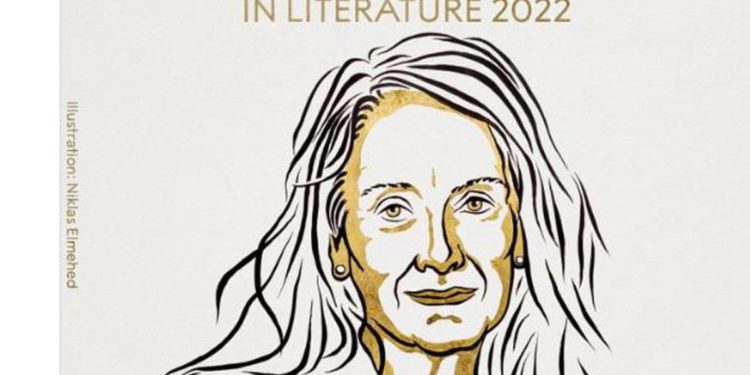 Nobel per la Letteratura 2022 ad Annie Ernaux