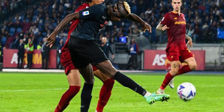 Roma-Napoli 0-1, gol di Osimhen e azzurri sempre primi