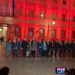 Da Meloni e ministri l’omaggio a nomi vittime femminicidio che illuminano Palazzo Chigi