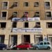 Ezra Pound, maxi striscione su palazzo CasaPound