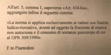 Decreto Rave e ‘musica non autoctona’, l’emendamento fake spopola