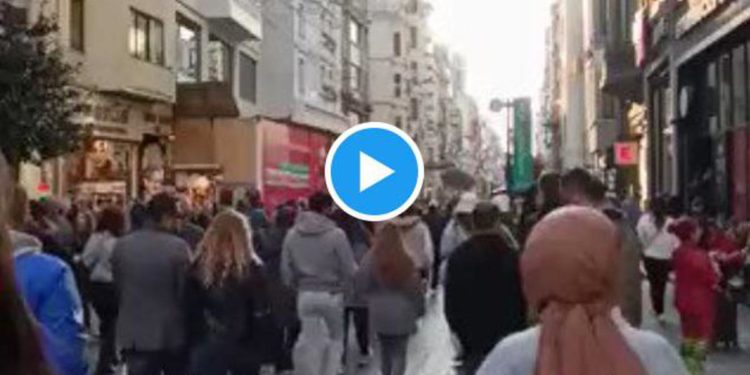Istanbul, il momento dell’esplosione – Video