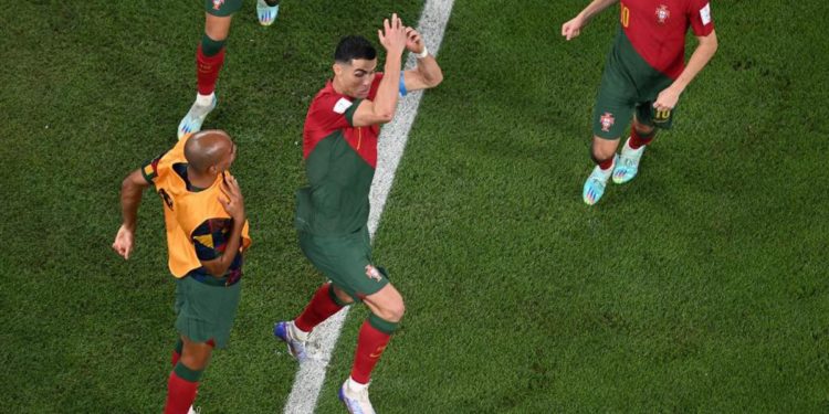Portogallo-Ghana, Cristiano Ronaldo gol da record