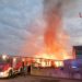 Torino, incendio all’alba in zona industriale di Villastellone