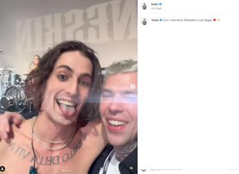 Concerto Maneskin a Las Vegas, Fedez ospite a sorpresa