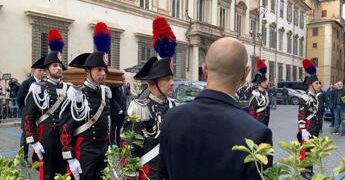 Frattini, Mattarella e massime autorità a funerali Stato a Roma