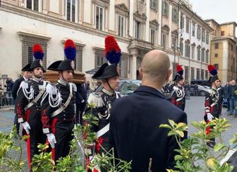 Frattini, Mattarella e massime autorità a funerali Stato a Roma