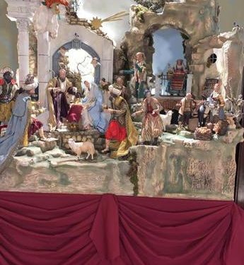 In Senato come alla Camera, presepe stile ‘700 dello stesso artista (ma La Russa non lo compra)