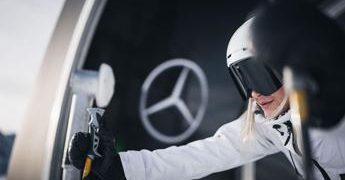 Mercedes-Benz protagonista sulle vette delle Dolomiti