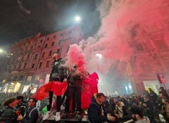 Milano, 5mila tifosi del Marocco in festa