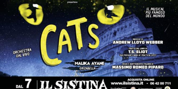 Malika protagonista al Sistina del ‘Cats’ romano di Piparo