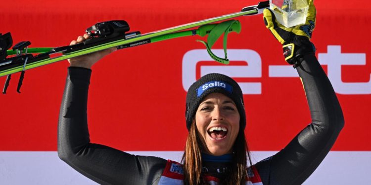 Curtoni seconda in SuperG St. Moritz, quinta Goggia