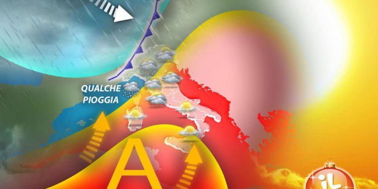 Qualche pioggia al Centro-Nord, ma l’anticiclone non molla: previsioni meteo