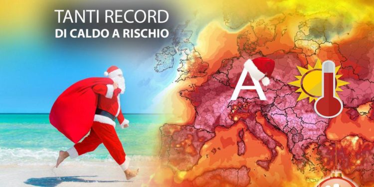 Natale 2022 e caldo, tanti record a rischio in alcune città: previsioni meteo