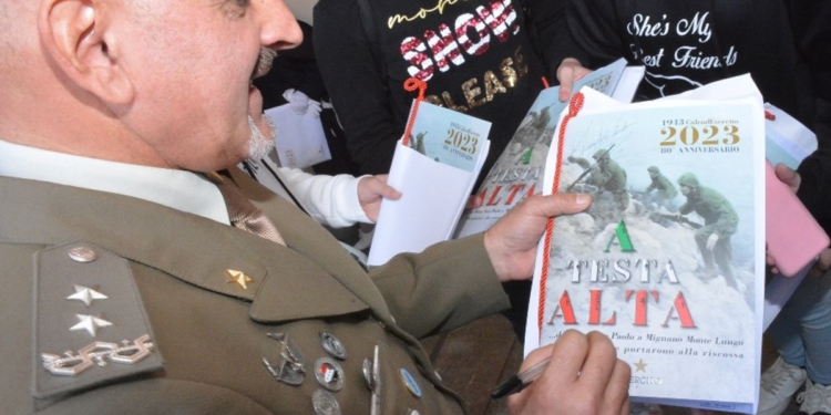 ‘A testa alta’, presentato a Palermo il CalendEsercito 2023