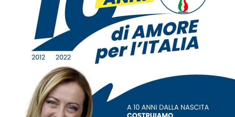 Fdi: festeggia 10 anni in Piazza del Popolo: 3 nomi in pole per la corsa nel Lazio