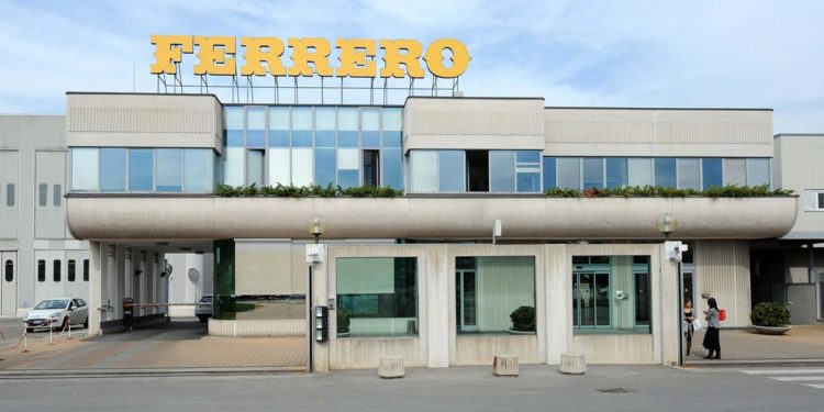 Ferrero, fatturato +6,6% a 1,64 mld e utile esercizio a 32,6 mln