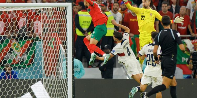 Qatar 2022, En-Nesyri e il gol col salto-record: più su di Ronaldo