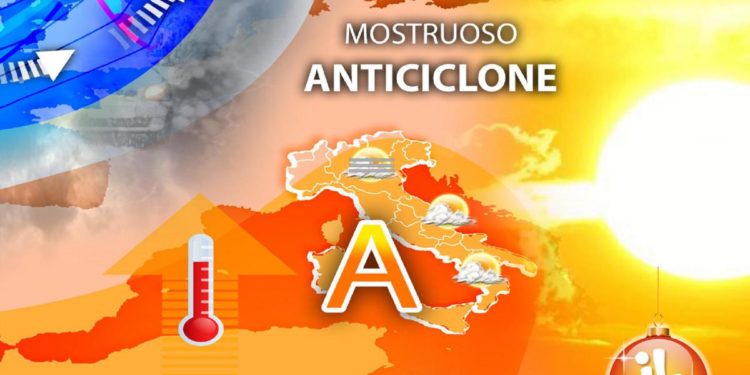 Natale e Santo Stefano al caldo con un anticiclone record: previsioni meteo