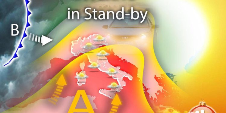 Inverno in stand-by, arriva l’anticiclone di Natale