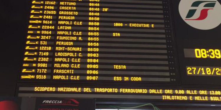 Sciopero generale domani 2 dicembre, stop scuole e trasporti