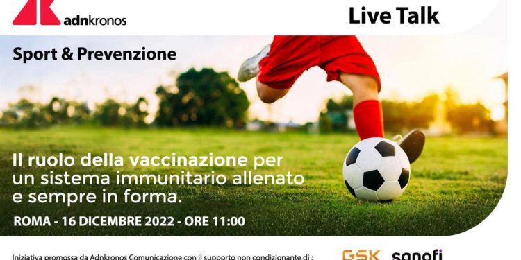 “Sport&Prevenzione”: il ruolo della vaccinazione per un sistema immunitario allenato e sempre in forma / SEGUI LA DIRETTA domani alle 11
