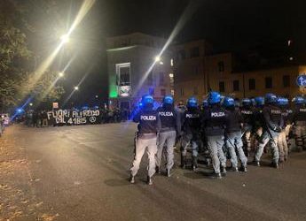 Alfredo Cospito, anarchici di nuovo in piazza a Roma. Nordio: “No revoca 41 bis”