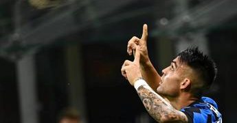 Inter-Verona 1-0, gol di Lautaro