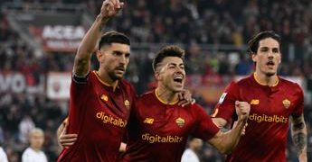 Roma-Bologna 1-0, gol di Pellegrini su rigore