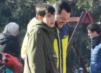 Salvini, rapinato il figlio: autori incastrati grazie a un negoziante