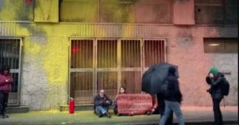 Vernice su sede regionale Mef Firenze, nuovo blitz Ultima generazione