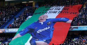 Vialli, omaggio del Chelsea a Stamford Bridge