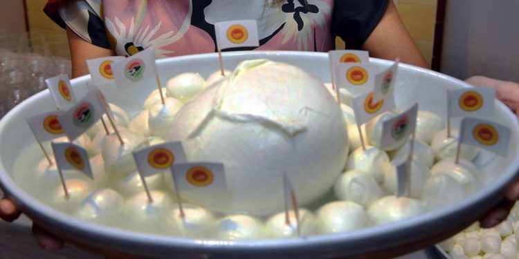 Mozzarella Bufala Campana Dop, vola export in congiuntura difficile