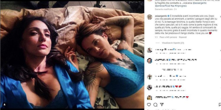 Asia Argento e Ambra Angiolini insieme in una nuove serie tv