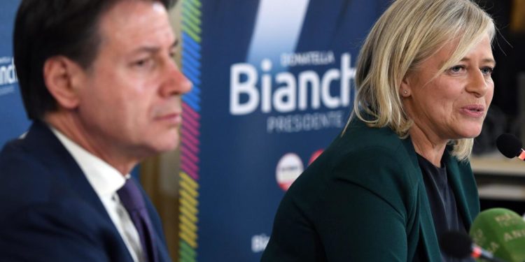 Regionali Lazio, Conte presenta Bianchi: “Voto utile non porta da nessuna parte”