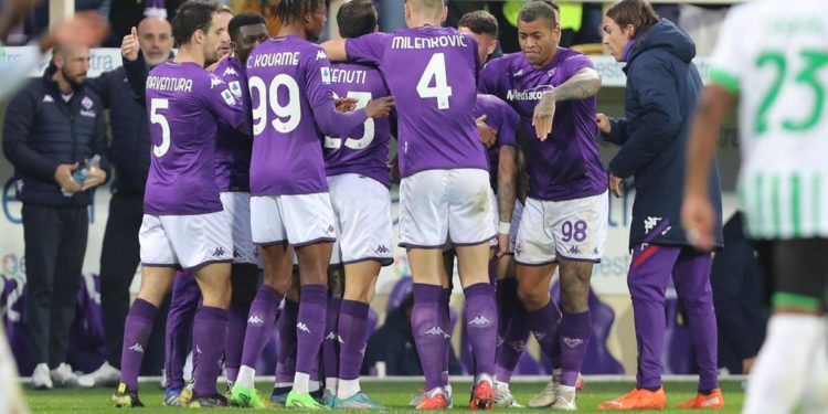 Fiorentina-Sassuolo 2-1, gol di Saponara e González