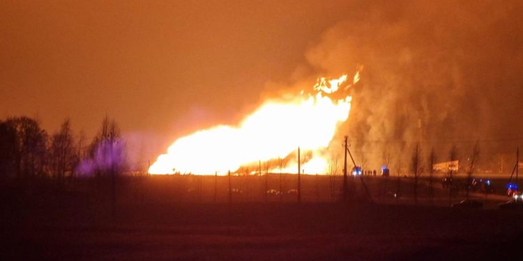 Ucraina, esplosione in gasdotto Lituania-Lettonia: nessuna vittima