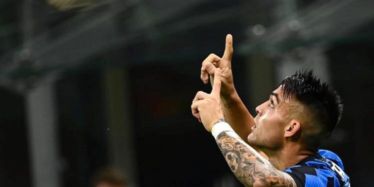 Inter-Verona 1-0, gol di Lautaro