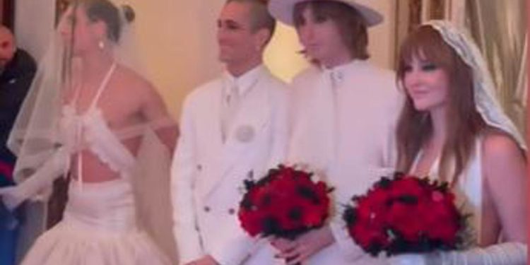 Maneskin si ‘sposano’ a Roma, matrimonio rock per lancio Rush – Video