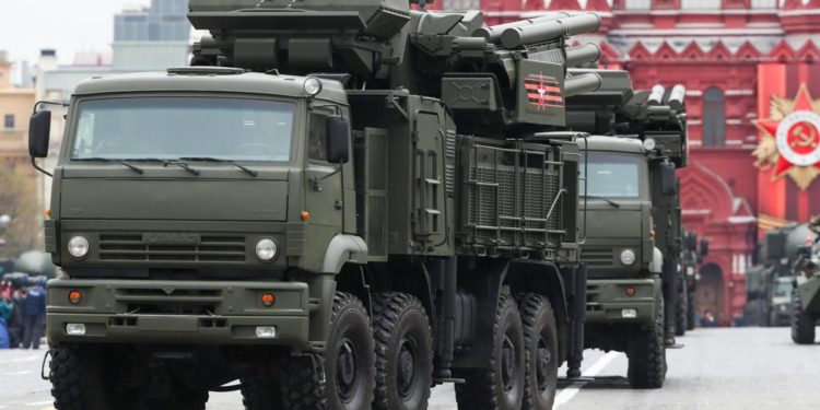 Russia, sistema anti aereo Pantsir vicino residenza Putin