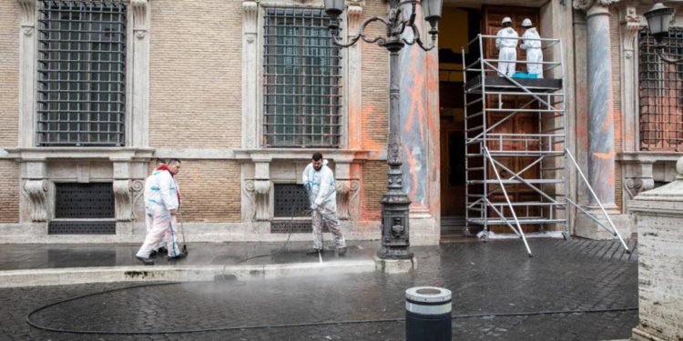 Senato Imbrattato, Ultima Generazione: “Vernice era lavabile”