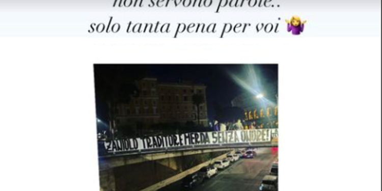 Striscioni contro Zaniolo, la sorella Benedetta: “Solo tanta pena per voi”