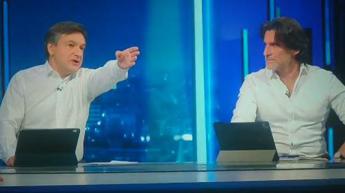 Caressa-Bucciantini, scintille a Sky calcio club