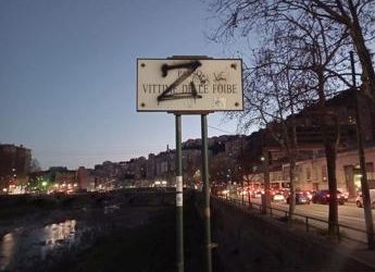 Foibe, una Zeta sulla stele per i martiri