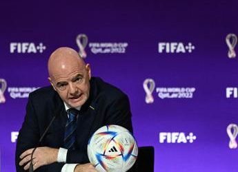 Infantino festeggia 7 anni da presidente Fifa: “Grazie a chi l’ha resa migliore con me”