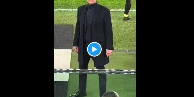 Juve, Allegri contro il tifoso che fischia: “Stai zitto” – Video