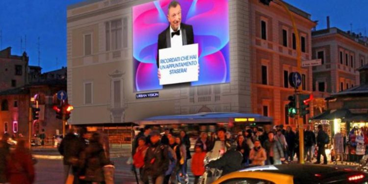 Sanremo 2023, De Marchi (Urban Vision): “Pubblico più partecipe grazie ai mega schermi nelle piazze”