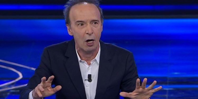 Sanremo 2023, la lezione di Benigni sulla Costituzione