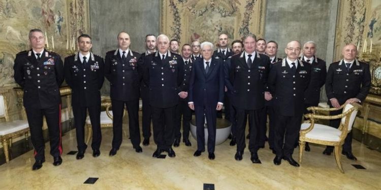 Mattarella riceve i vertici dei Carabinieri, grazie per la cattura di Messina Denaro