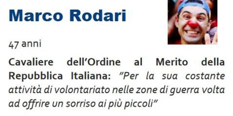 Ucraina, il clown premiato da Mattarella: “Porto un sorriso ai bimbi sotto le bombe”